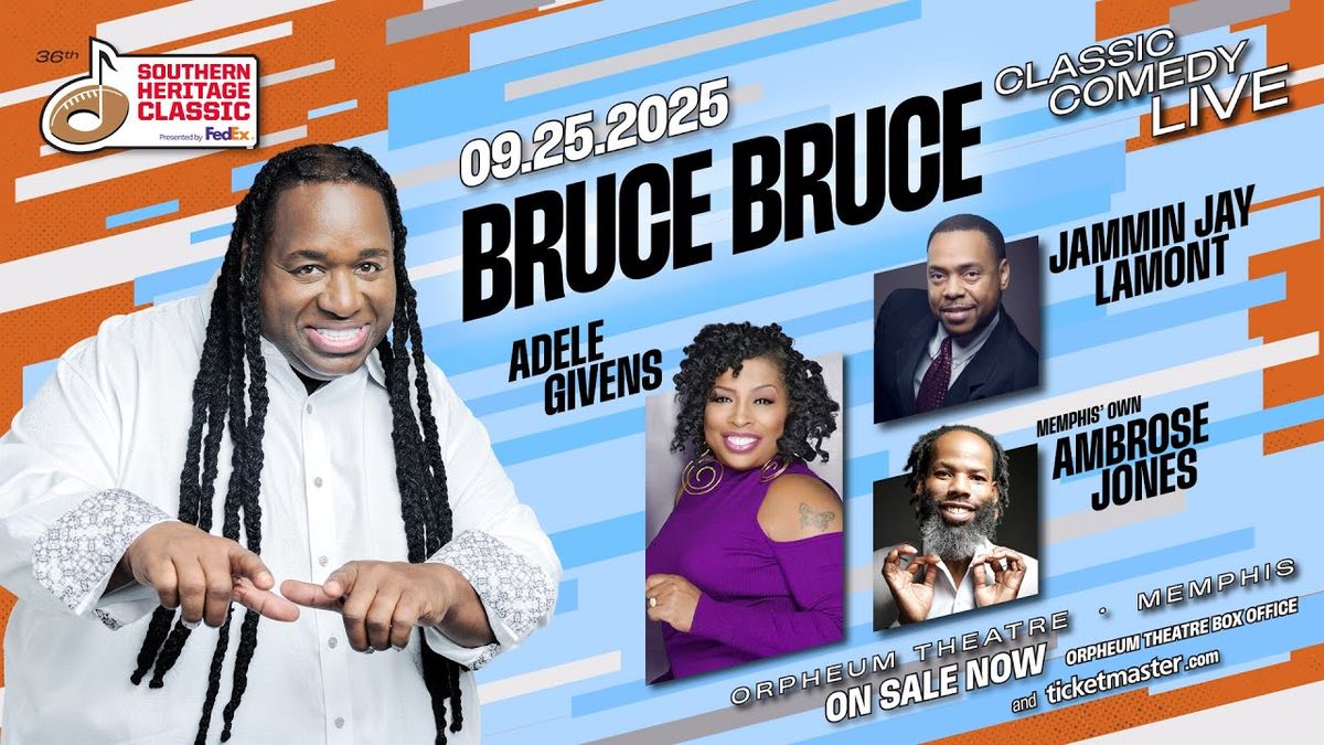 Bruce Bruce with Adele Givens, 26 September | Event in Memphis | AllEvents