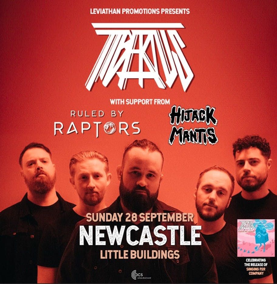 Tiberious//Rulled by Raptors//Hijack Mantis, 27 September | Event in Newcastle Upon Tyne | AllEvents