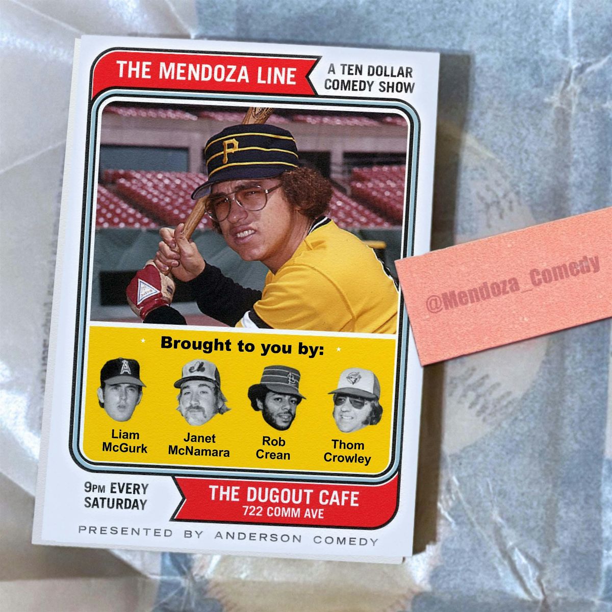 The Mendoza Line, a Comedy Show | Event in Boston | AllEvents