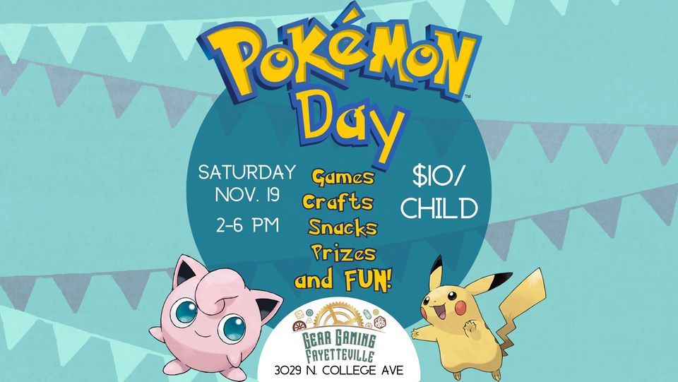 Pokémon Day at Gear Gaming Fayetteville, Gear Gaming Fayetteville