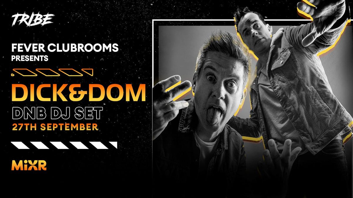 DICK &amp; DOM DNB DJ SET, 27 September | Event in Plymouth | AllEvents