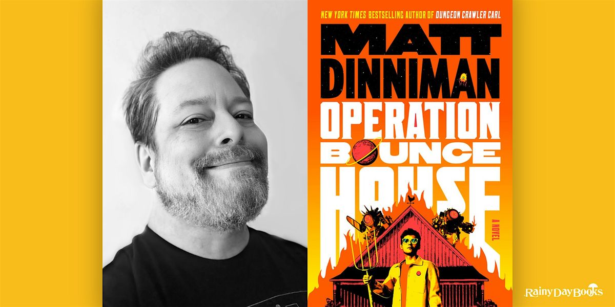 Matt Dinniman, Operation Bounce House with Rainy Day Books, 18 February | Event in Kansas City | AllEvents