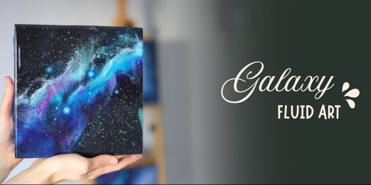 Fluid Galaxy Art