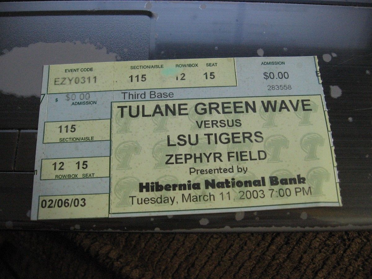 Tulane Green Wave at LSU Tigers Baseball at Alex Box Stadium, 5 May | Event in Baton Rouge | AllEvents