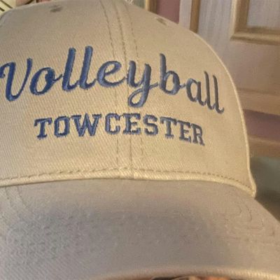 Love volleyball logo