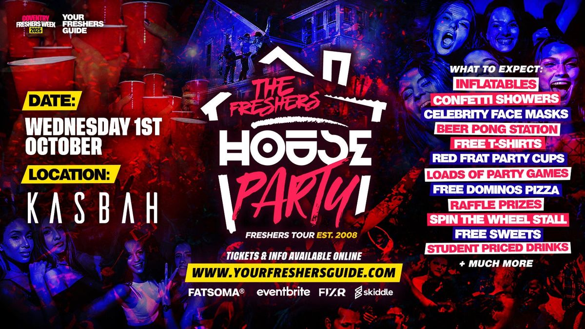 Project X Freshers House Party | Coventry Freshers 2025 &amp; Warwick Freshers 2025, 1 October | AllEvents