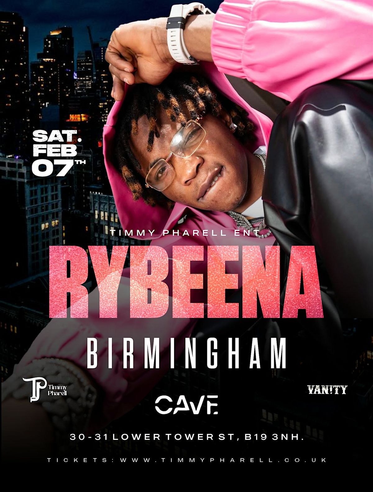 RYBEENA PERFORMING LIVE, 7 February | Event in Birmingham | AllEvents