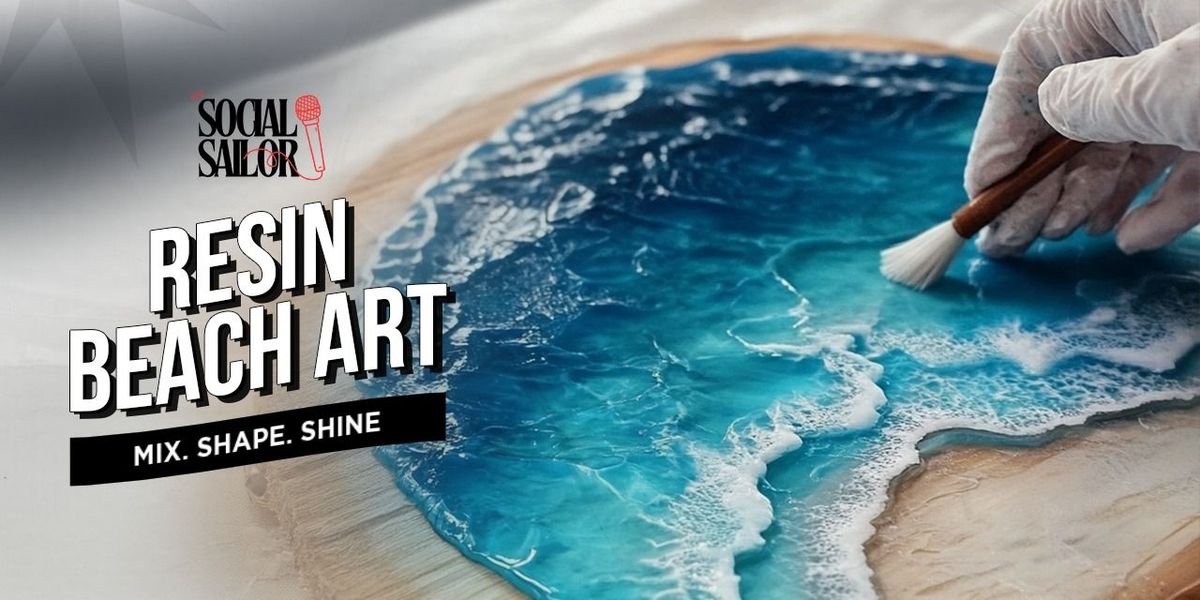 Resin Beach Art Date - Delhi, 29 November | Event in New Delhi | AllEvents