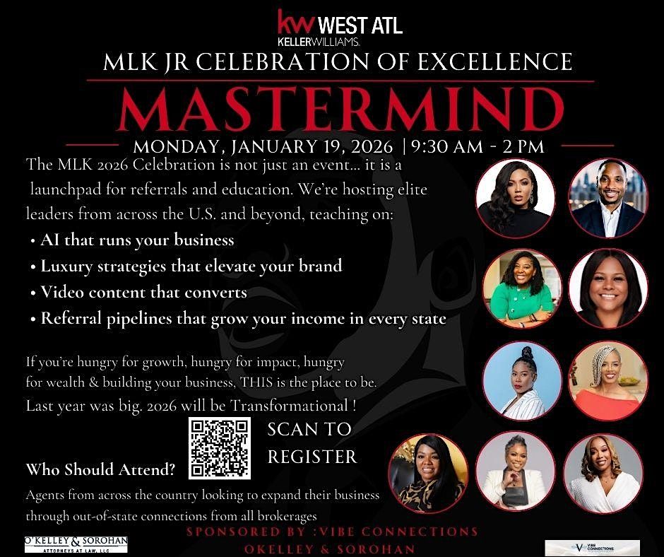 MLK JR Celebration of Excellence Mastermind, 19 January | Event in Atlanta | AllEvents