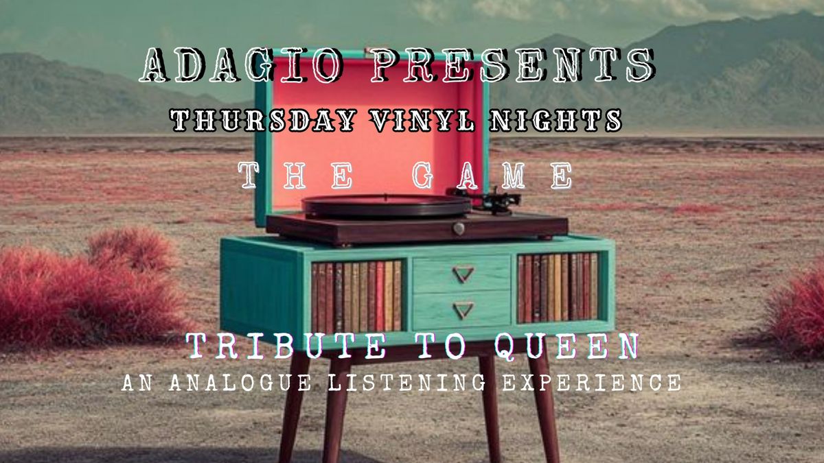 Tribute to Queen - Thursday Vinyl