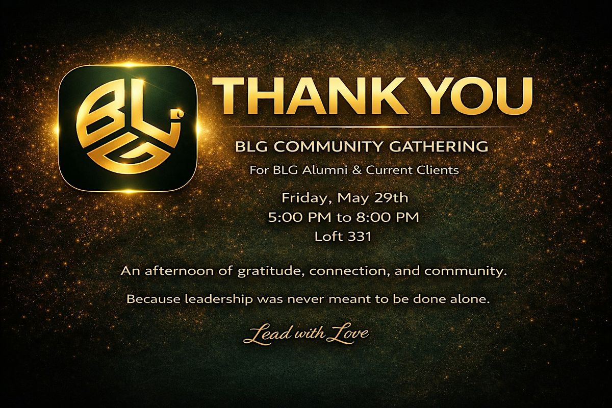 BLG Thank YOU
