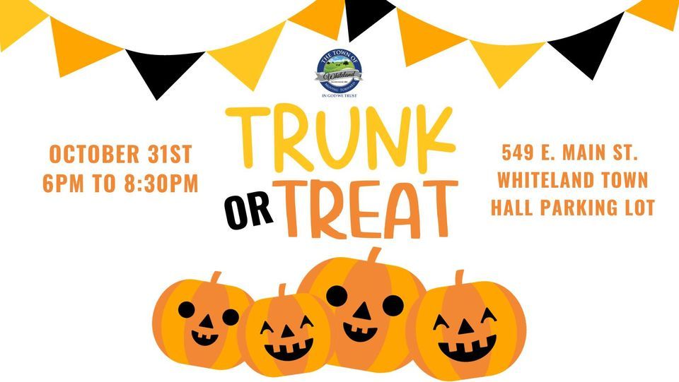 Town of Whiteland Trunk or Treat, Whiteland Town Hall, October 31 2023