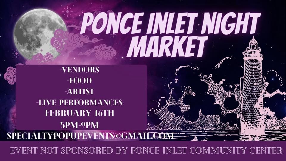 Ponce Inlet Thursday Night Market, Ponce Inlet Community Center, 16 February 2023 AllEvents.in