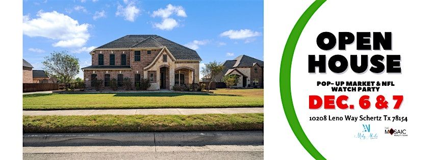 Schertz Open House Weekend | Pop-Up Market + Raffles + Tours! | Event in Schertz | AllEvents