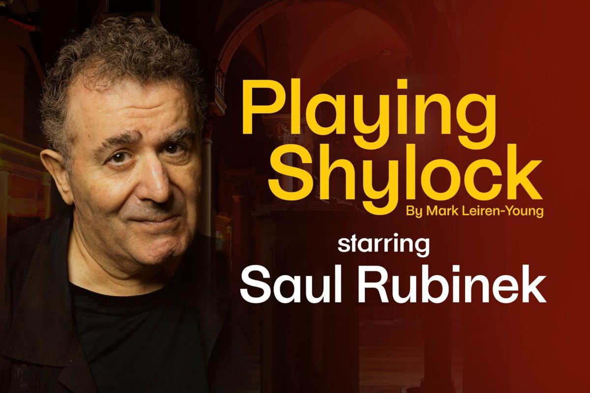 Playing Shylock at Flato Markham Theatre, 25 February | Event in Markham | AllEvents