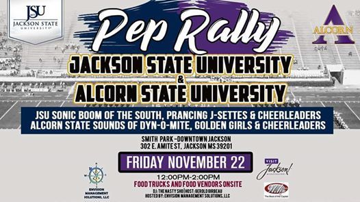 Jackson State University Vs Alcorn State University Pep Rally At