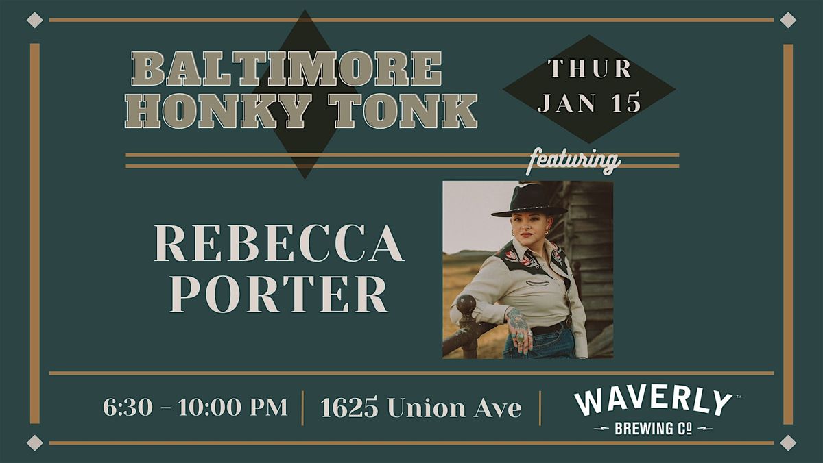 Baltimore Honky Tonk feat: Rebecca Porter, 15 January | Event in Baltimore | AllEvents