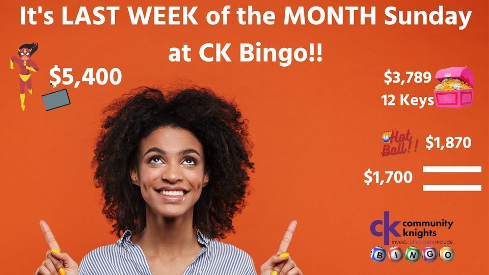 Sunday Community Knights Bingo, Community Knights Bingo, Newport News