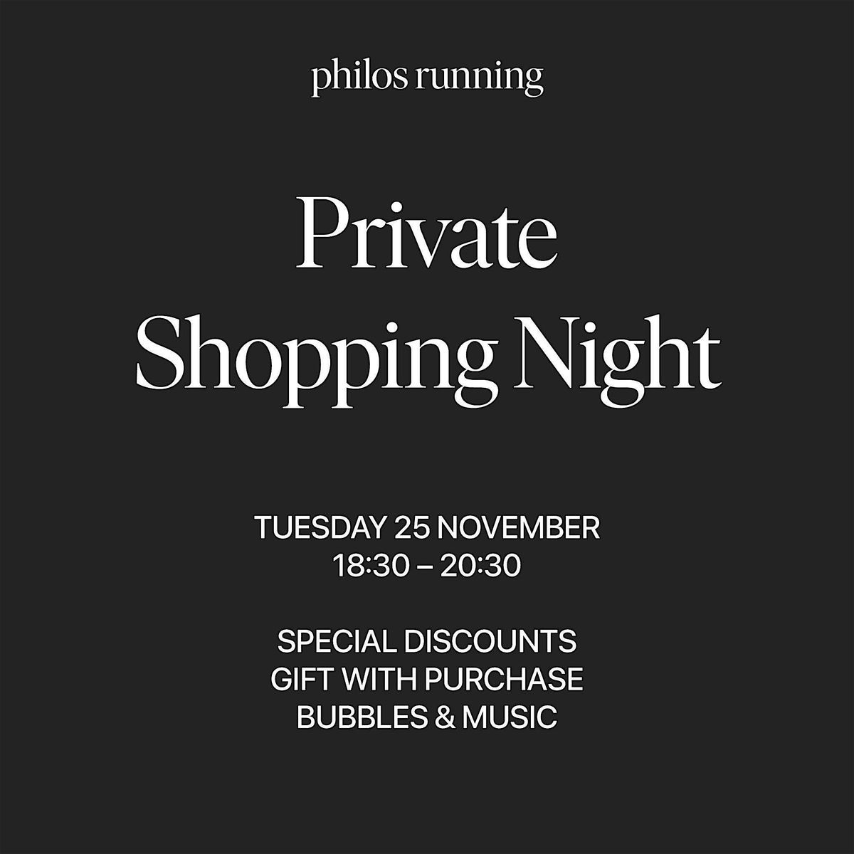 Philos Private Shopping Night, 25 December | Event in Amsterdam | AllEvents