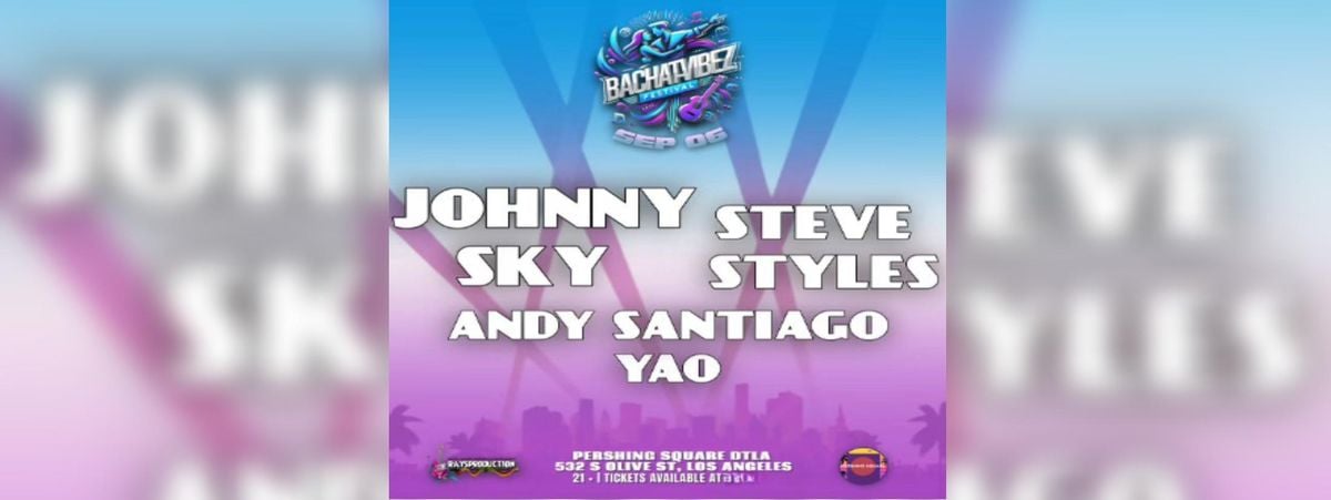 BACHATAVIBEZ FEST, 6 September | Event in Los Angeles | AllEvents