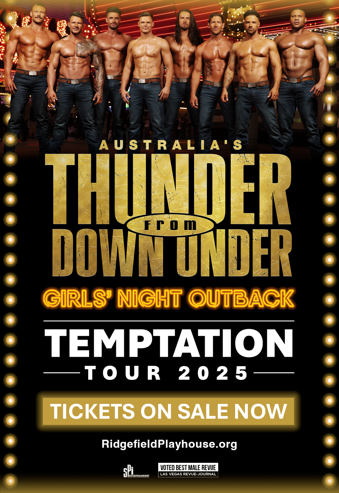 Australia's Thunder From Down Under at Seminole Casino Brighton, 5 December | Event in Okeechobee | AllEvents