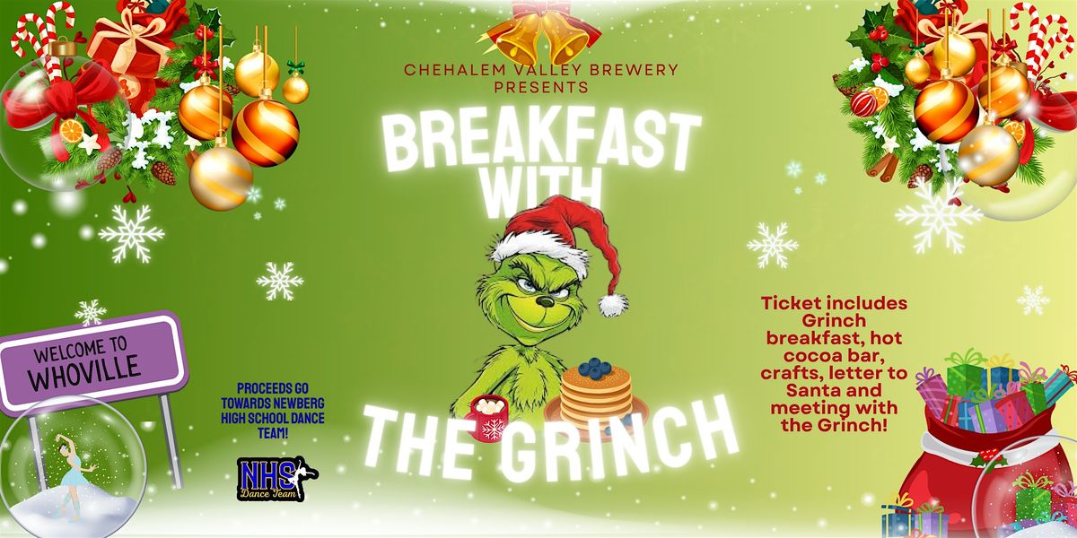 Breakfast with The GRINCH!, 14 December | Event in Newberg | AllEvents