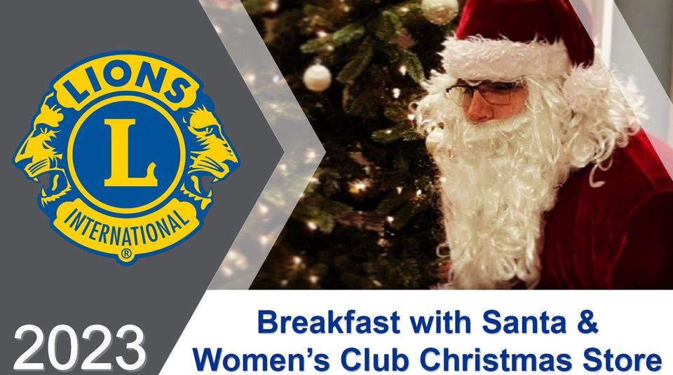 Breakfast with Santa and the Womens Club Christmas Store, Honey Brook