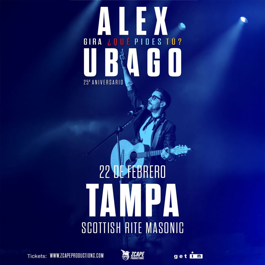 Alex Ubago, 25 February | Event in Arlington | AllEvents