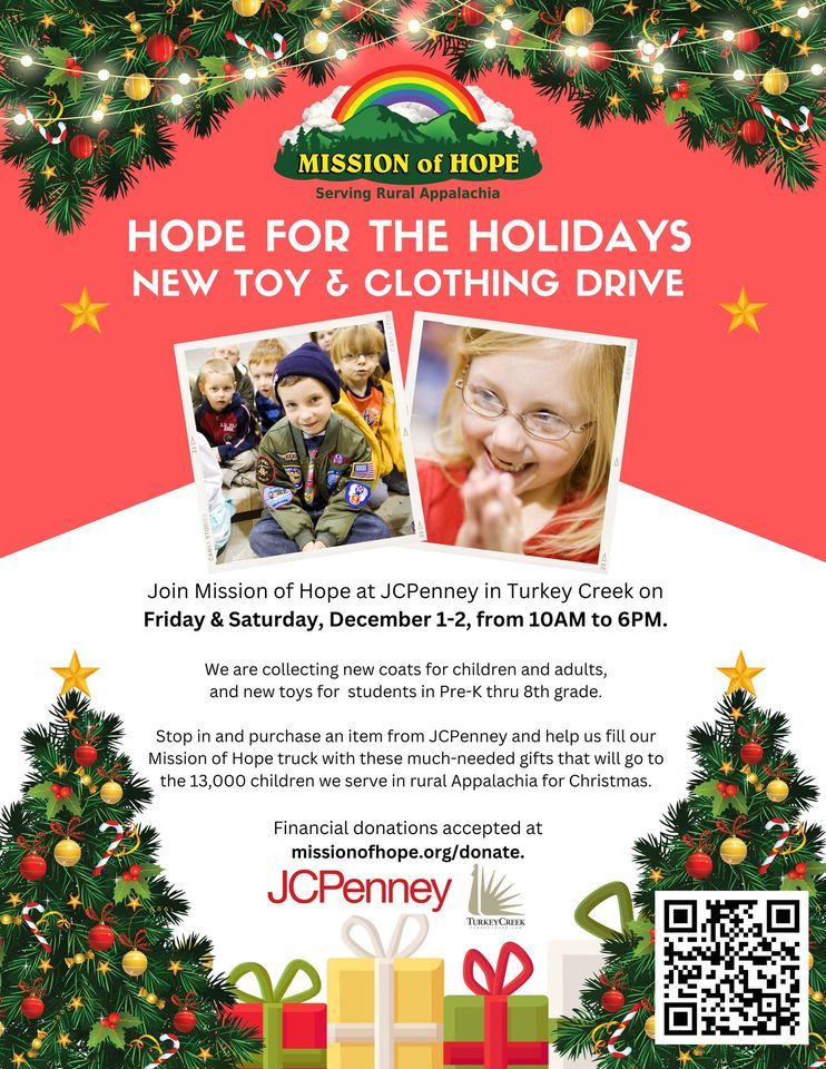 Hope for the Holidays, JCPenney (11534 Parkside Dr, Farragut, TN), Oak