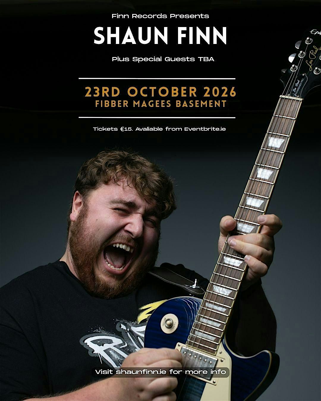 Shaun Finn - Live @ Fibber Magees Basement, Fibber Magees, Dublin 1, 23 ...