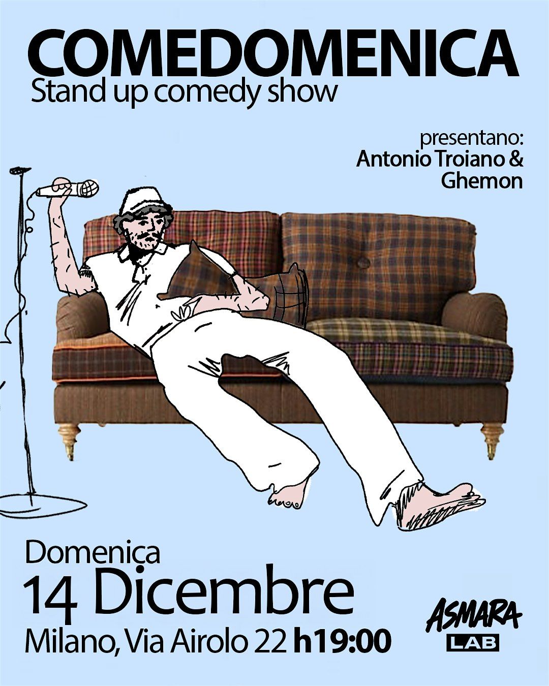 Comedomenica, 14 December | Event in Milano | AllEvents