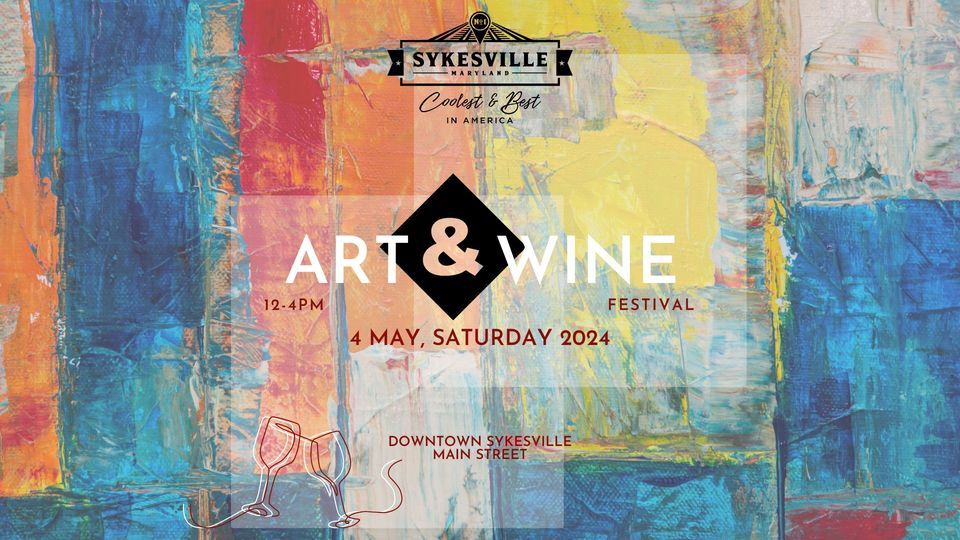 Sykesville Art and Wine Festival, Sykesville Historic District, May 4
