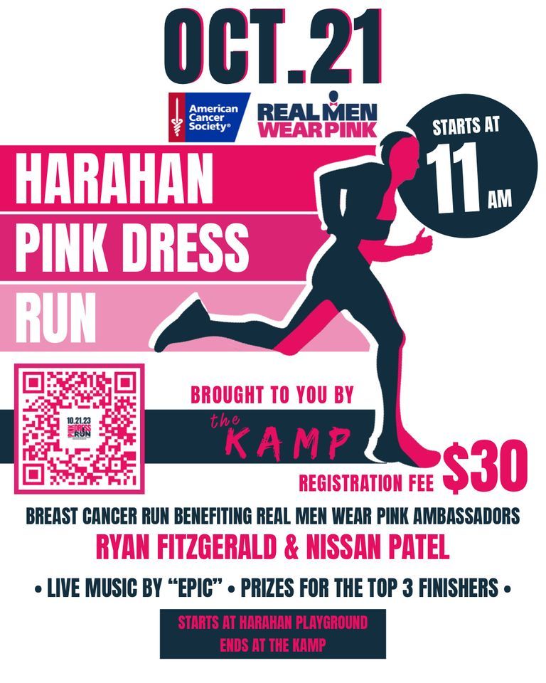 Harahan Pink Dress Run with after party featuring EPIC, Kamp Bar, Harahan, October 21 2023