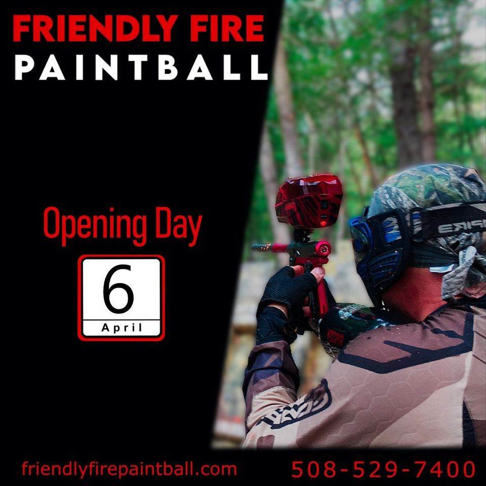 Friendly Fire Paintball 2024 Opening Day, 108 Grove St, Upton, MA, United States, Massachusetts