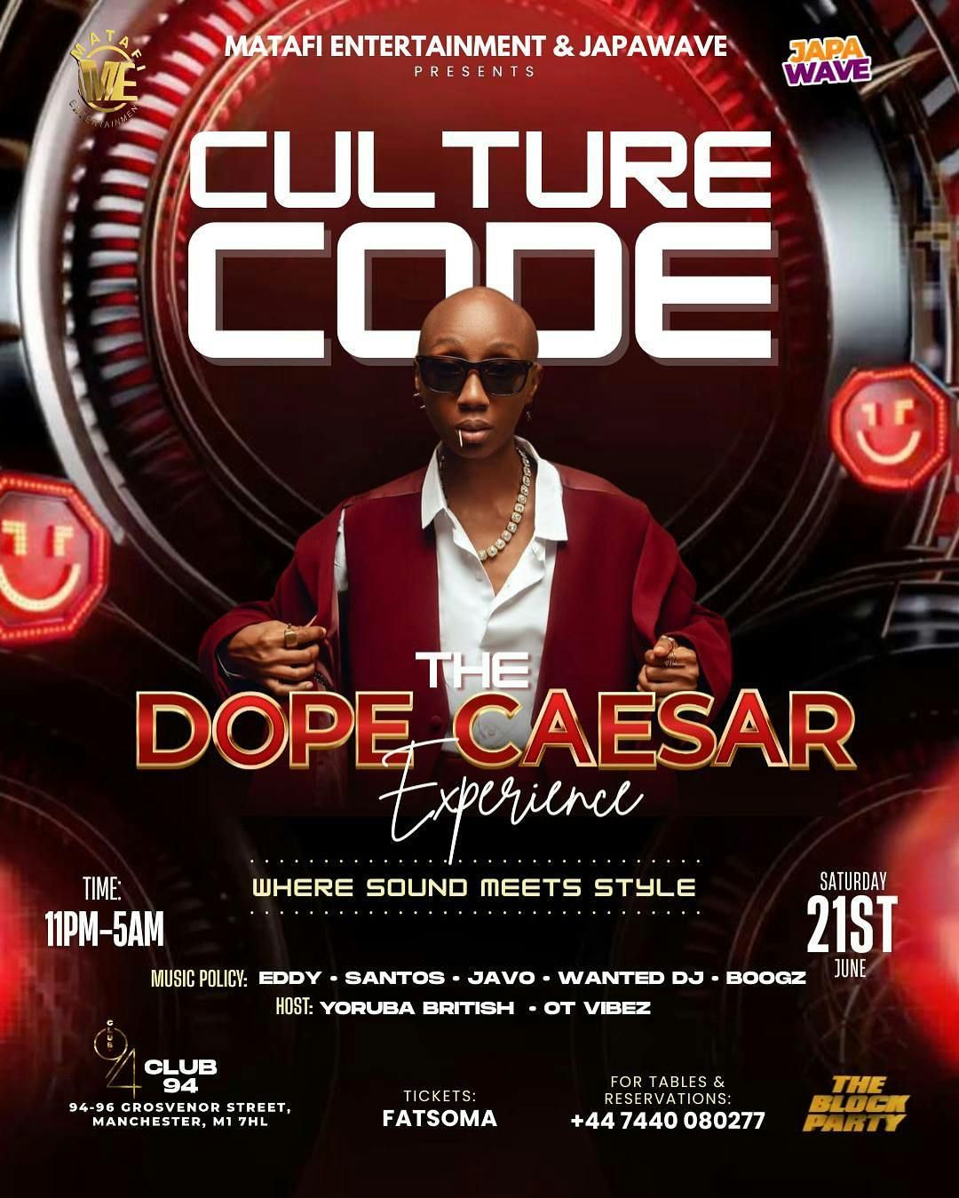 DOPE CAESAR LIVE  | Event in Manchester | AllEvents