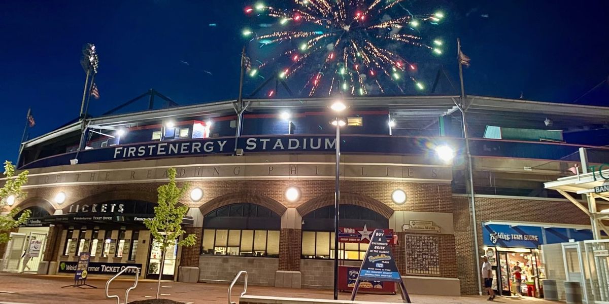 Somerset Patriots at Reading Fightin Phils at FirstEnergy Stadium Philadelphia, 3 July | Event in Reading