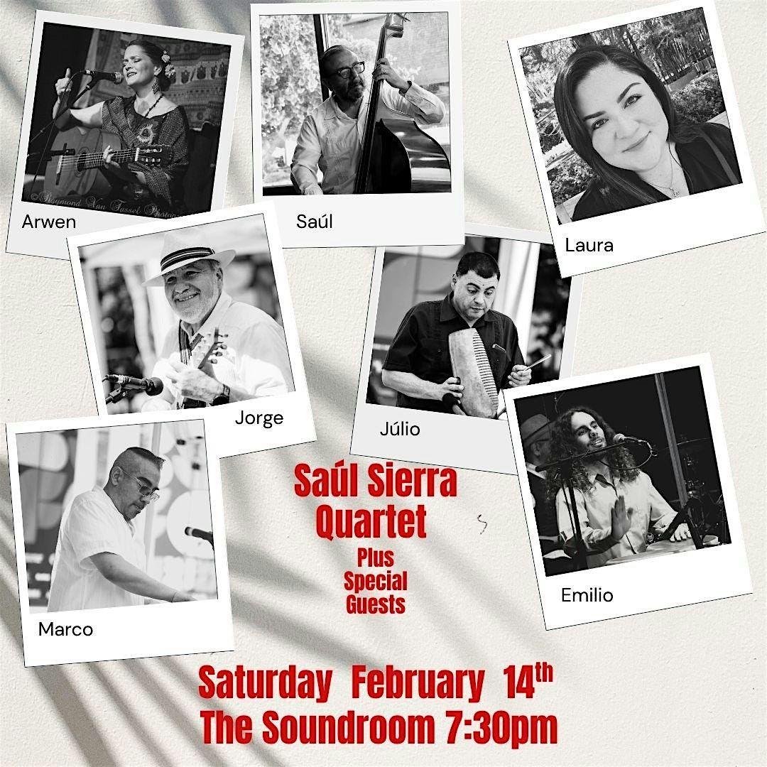 Saúl Sierra Quartet with Special Guests, 14 February | Event in Oakland | AllEvents