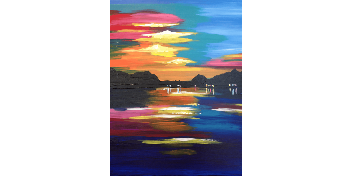 Lazy Lake Sunset - Paint and Sip in Phoenix | Classpop!™ | Event in Gilbert | AllEvents