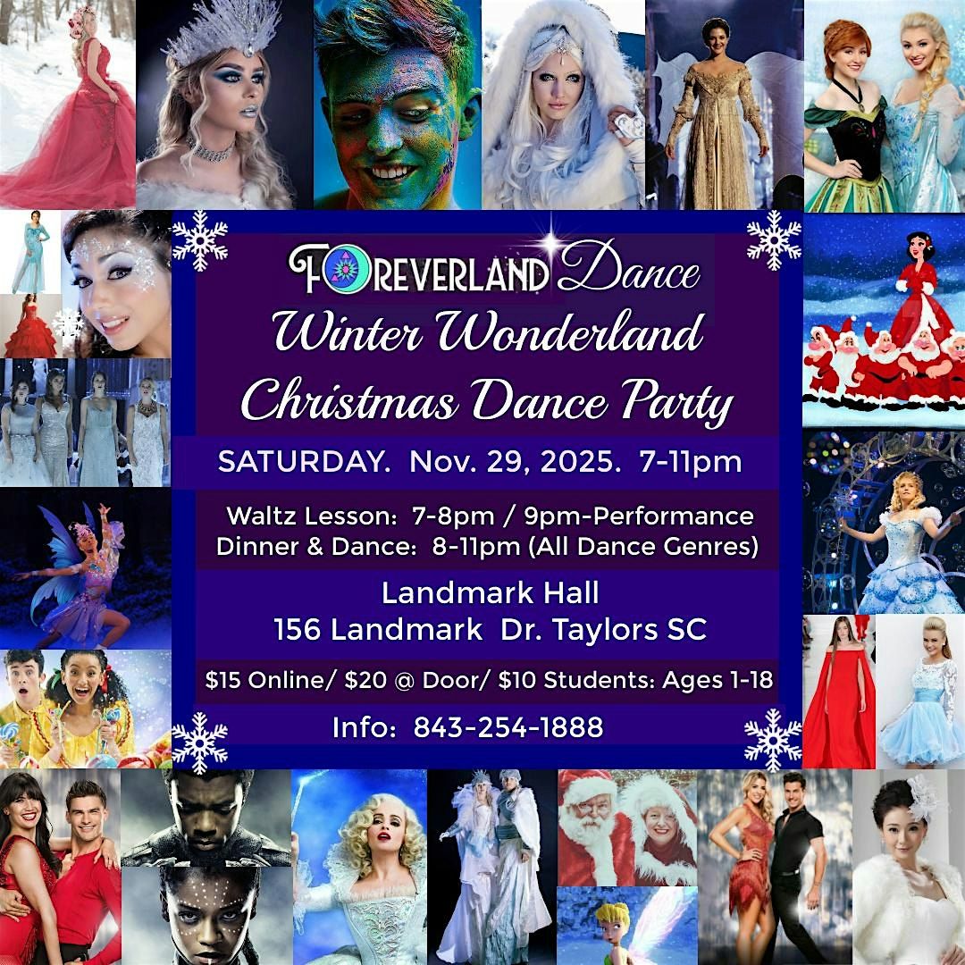 Foreverland's 8th Annual Winter Wonderland Dance Party | Event in Taylors | AllEvents