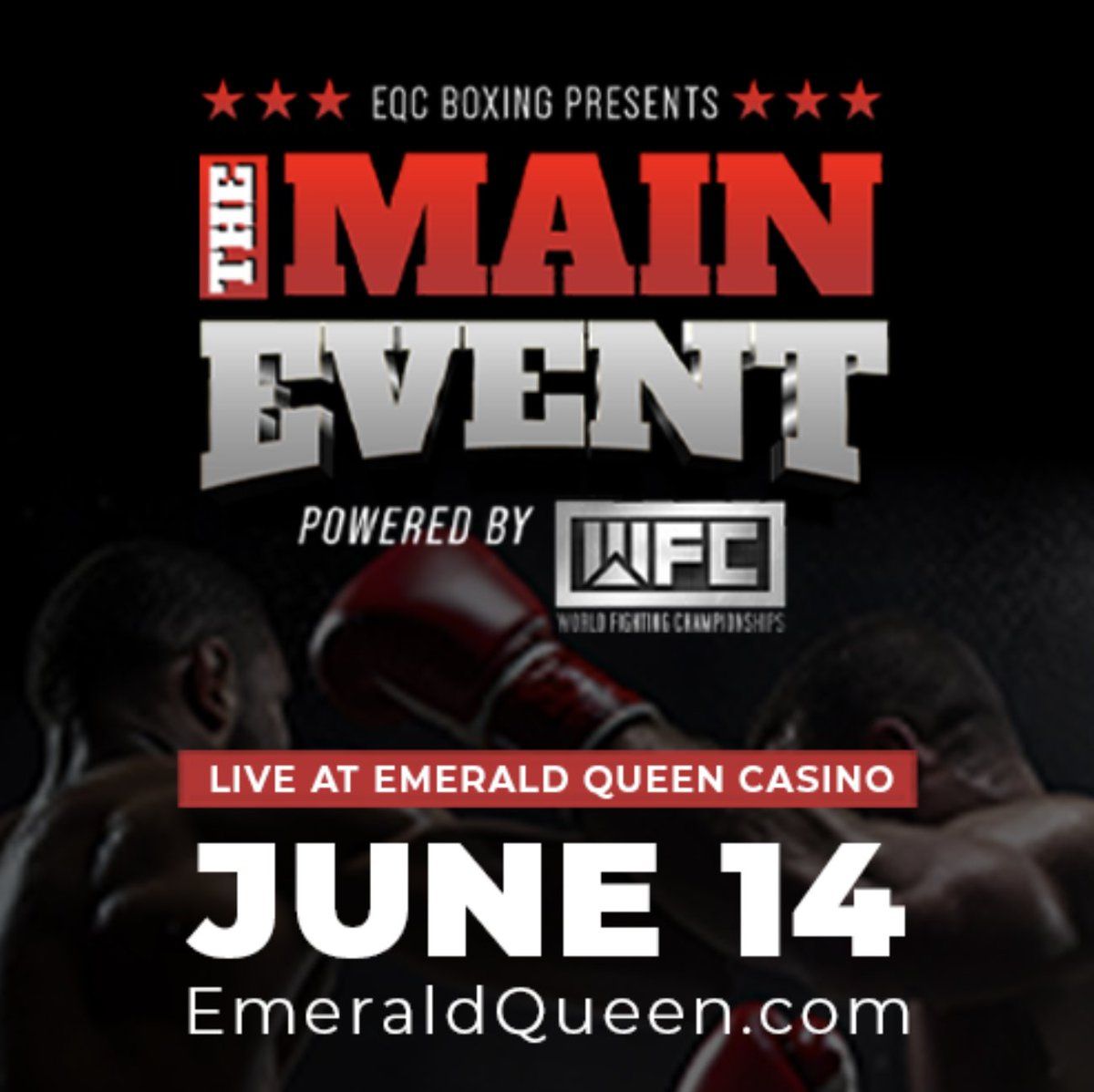 EQC Boxing: The Main Event, 13 June | Event in Tacoma | AllEvents