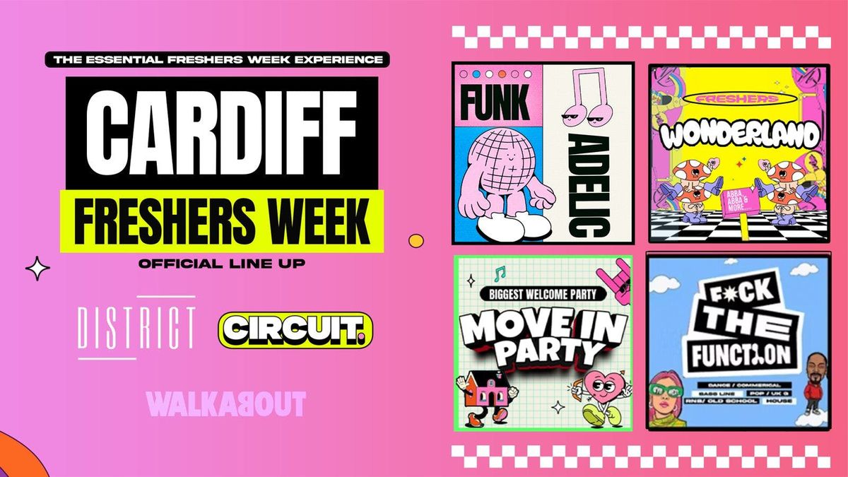 CARDIFF FRESHERS WELCOME WEEK 2025 🎓  Cardiff's Biggest Freshers Events! , 21 September | Event in Cardiff