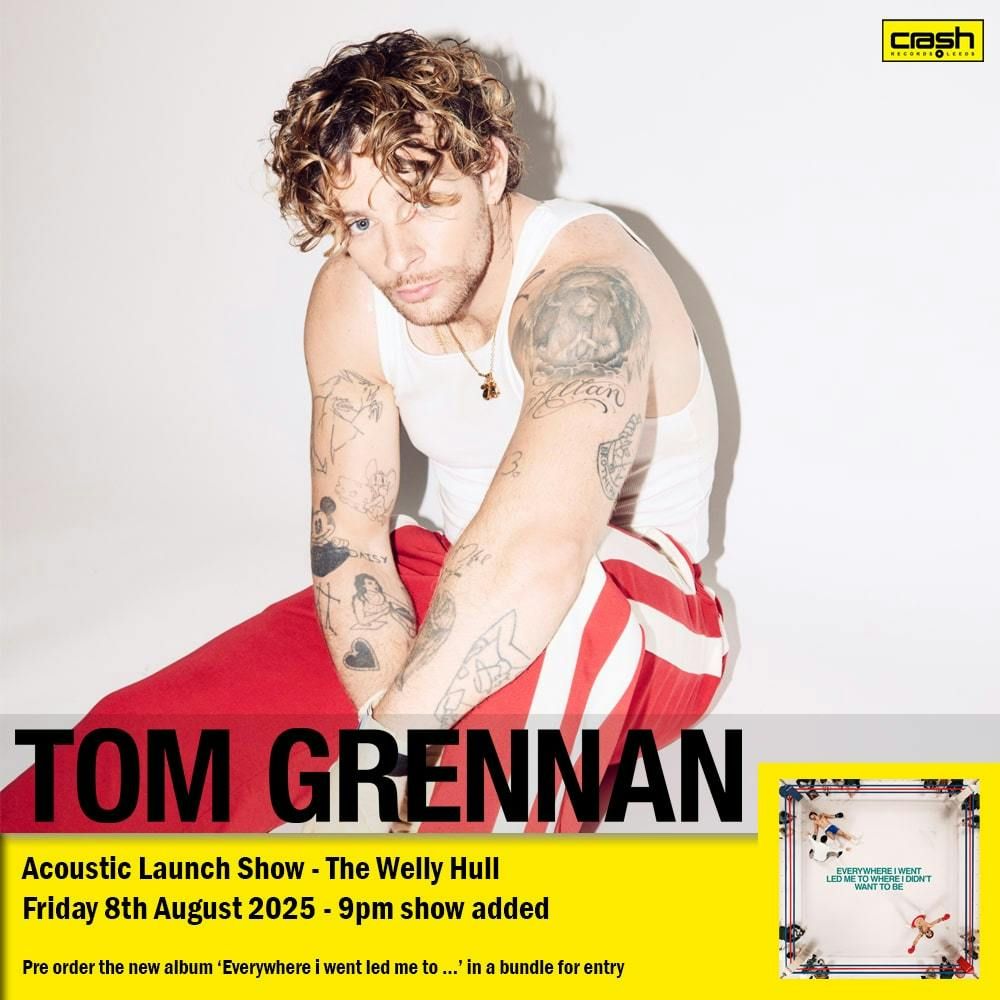 Tom Grennan - Late Show, 8 August | Event in Kingston Upon Hull | AllEvents