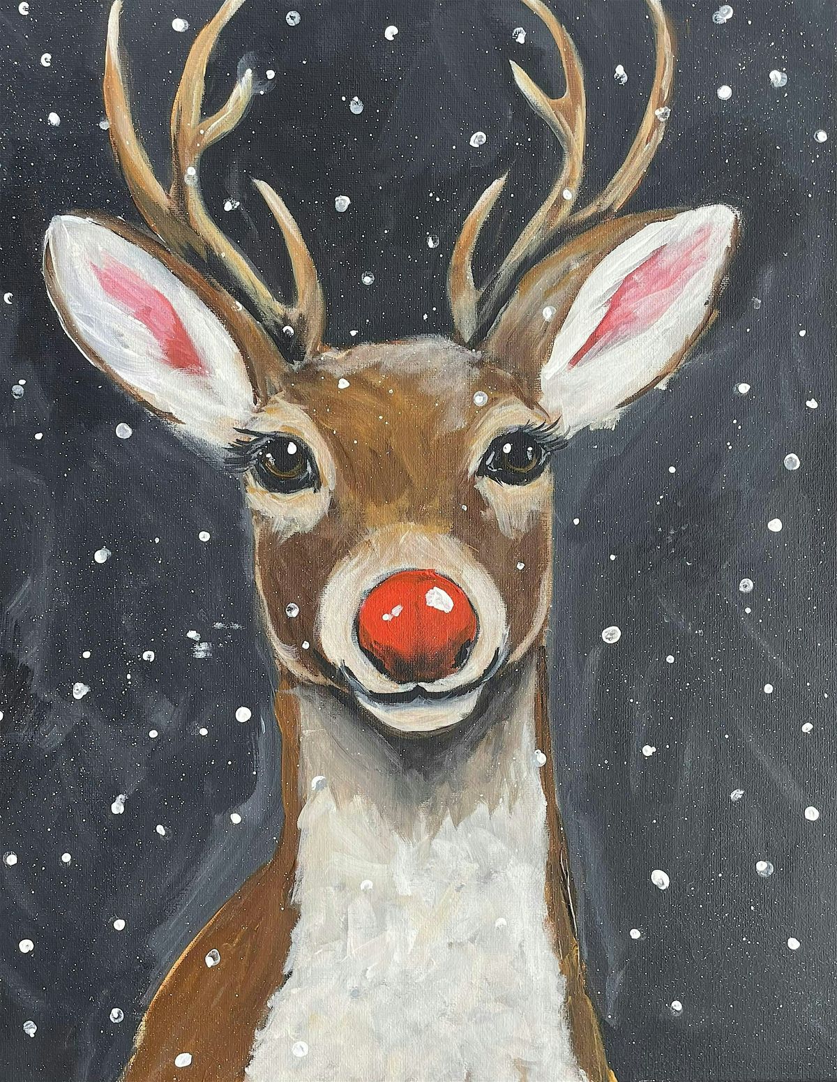 Rudolph the Red-Nosed Reindeer Paint Class, 14 December | Event in Clarksville | AllEvents