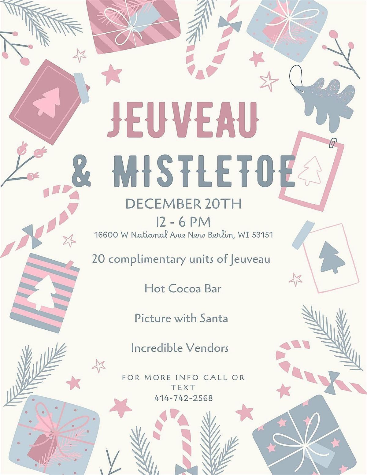 Jeuveau and Mistletoe, 20 December | Event in New Berlin | AllEvents