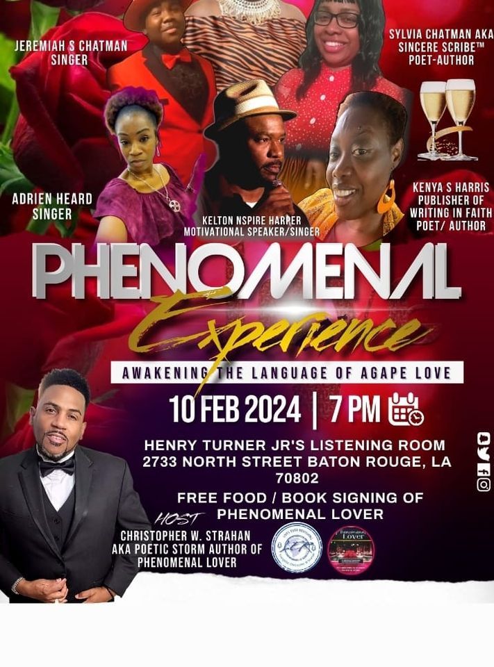 Phenomenal Lover Experience Book Signing Tour, Henry Turner Jr's