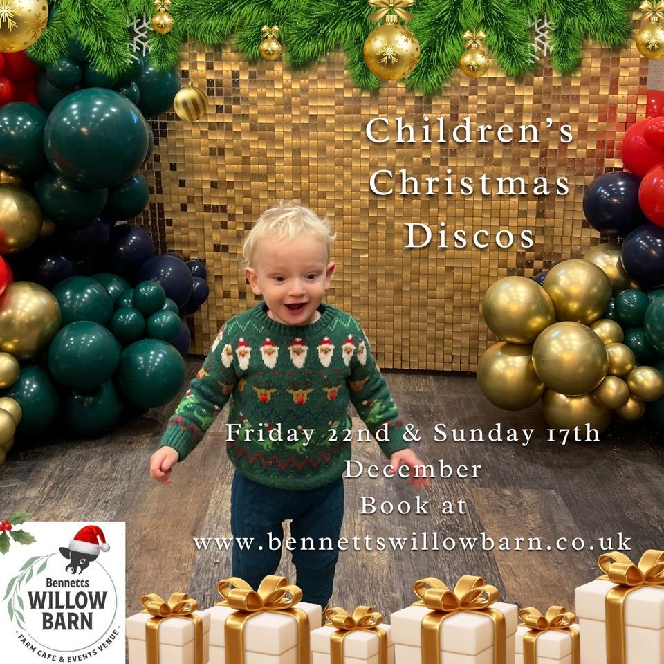 Childrens Christmas Discos, Willow Barn, Worcester, December