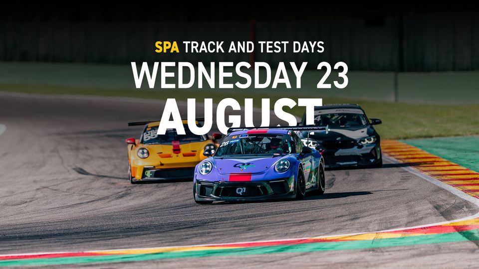 CURBSTONE SPA TRACK AND TEST DAY , Circuit de SpaFrancorchamps