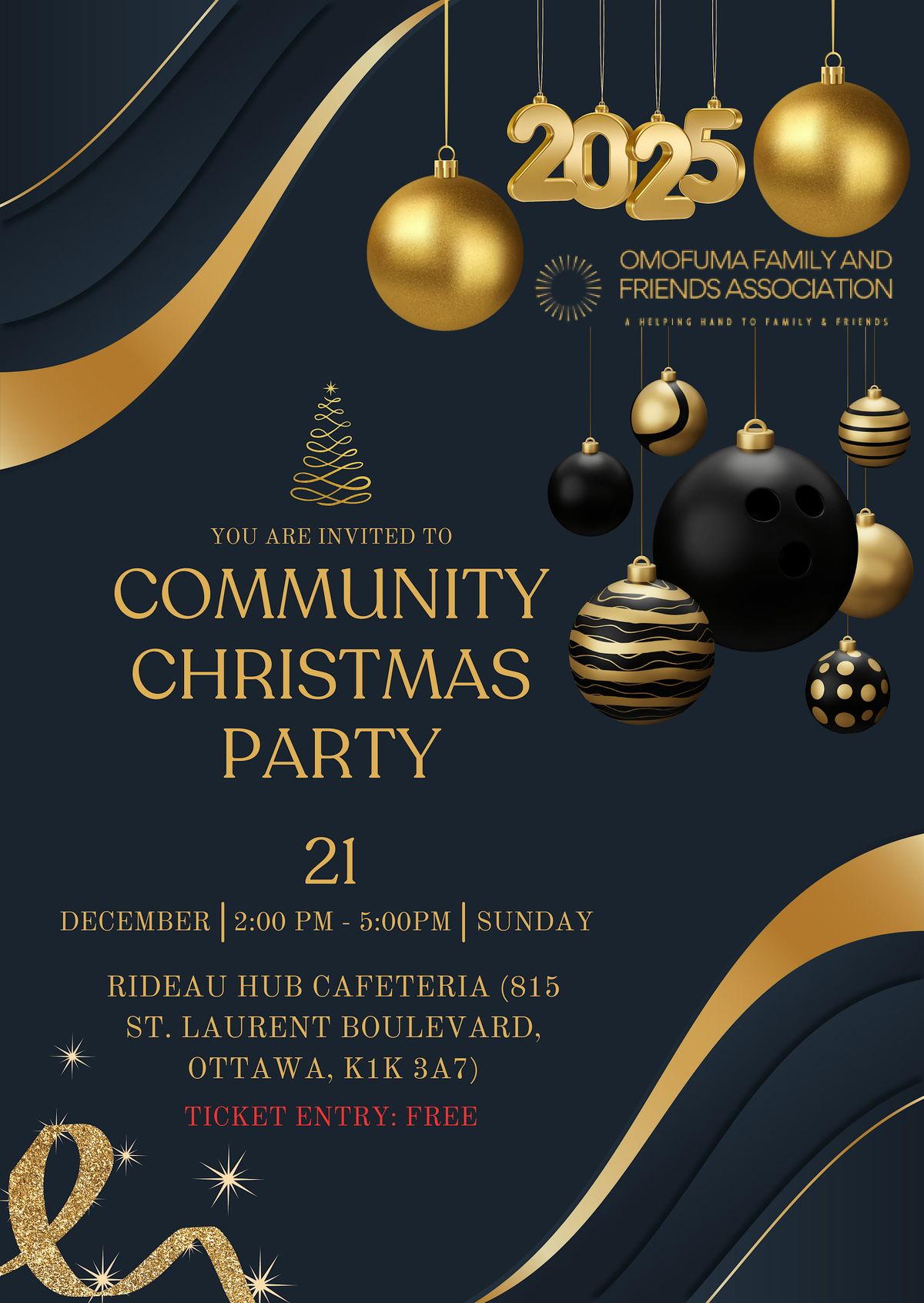Community Christmas Party, 21 December | Event in Ottawa | AllEvents