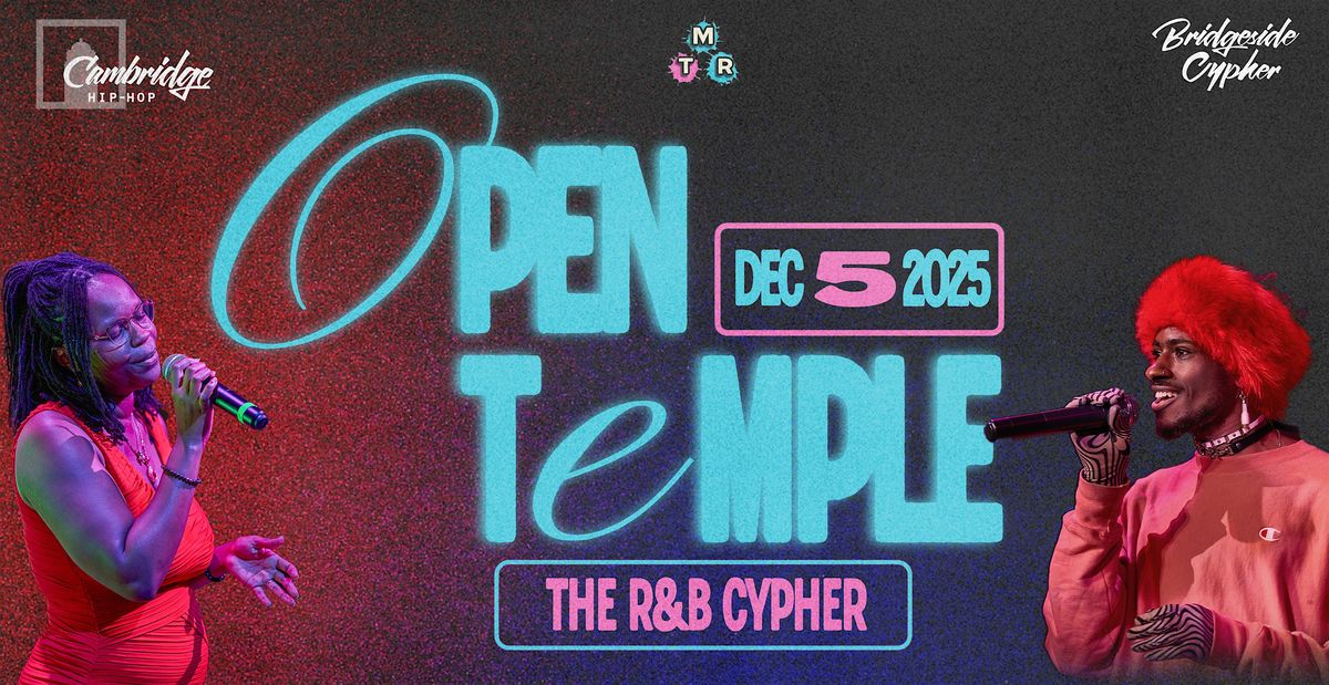 The R&B Cypher - Open Temple, 5 December | Event in Cambridge | AllEvents