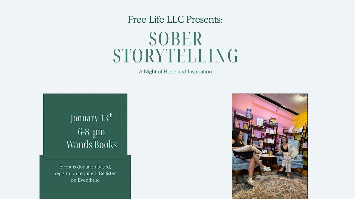 Sober Storytelling, 13 January | Event in Norfolk | AllEvents
